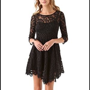 Floral Mesh Lace Dress - worn once!